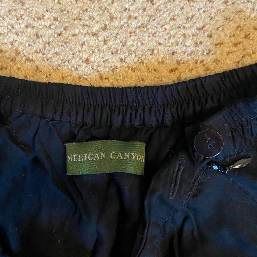 Vintage American Canyon Witchy Black Skirt size Large - Picture 2 of 5